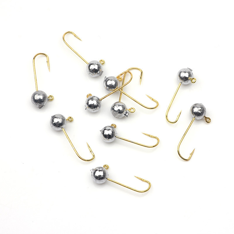 Fishing Hook Offset - Lote de 10 Anzuelos de Pesca