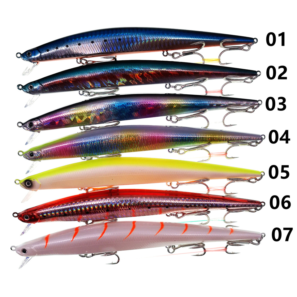 Fishing Hook Treble - Señuelo duro MUKUN de 175 mm