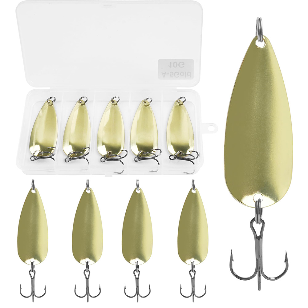 Cucharas de pesca de Metal, Se - Fishing Hook Treble reseña y precio
