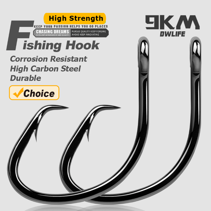 Anzuelos circulares de 9KM, 25 - Fishing Hook Barbless reseña y precio