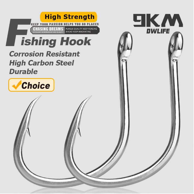 Anzuelos de pesca de 9KM, anzu - Fishing Hook Barbless reseña y precio