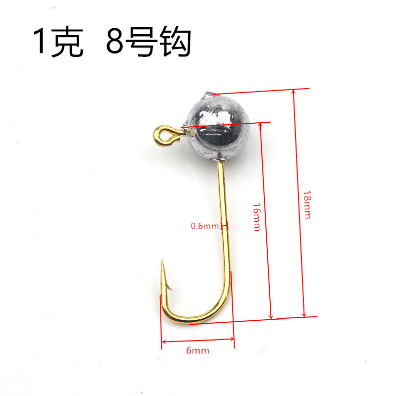 Lote de 10 Anzuelos de Pesca c - Fishing Hook Offset reseña y precio