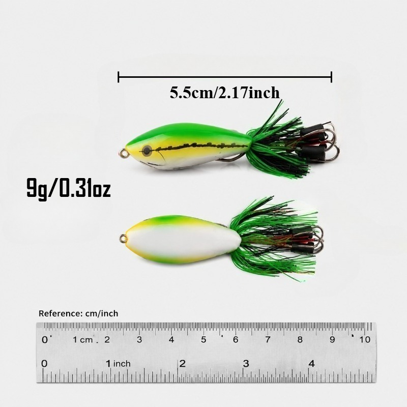 1 pieza/2 piezas Señuelo de ra - Fishing Hook Weedless reseña y precio
